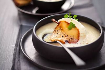 Velouté de panais et poires